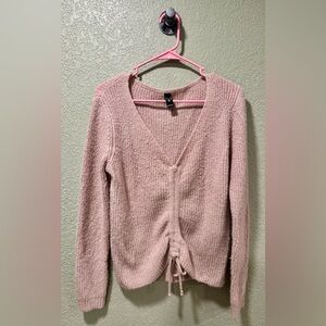Windsor Blush V-Neck Sweater